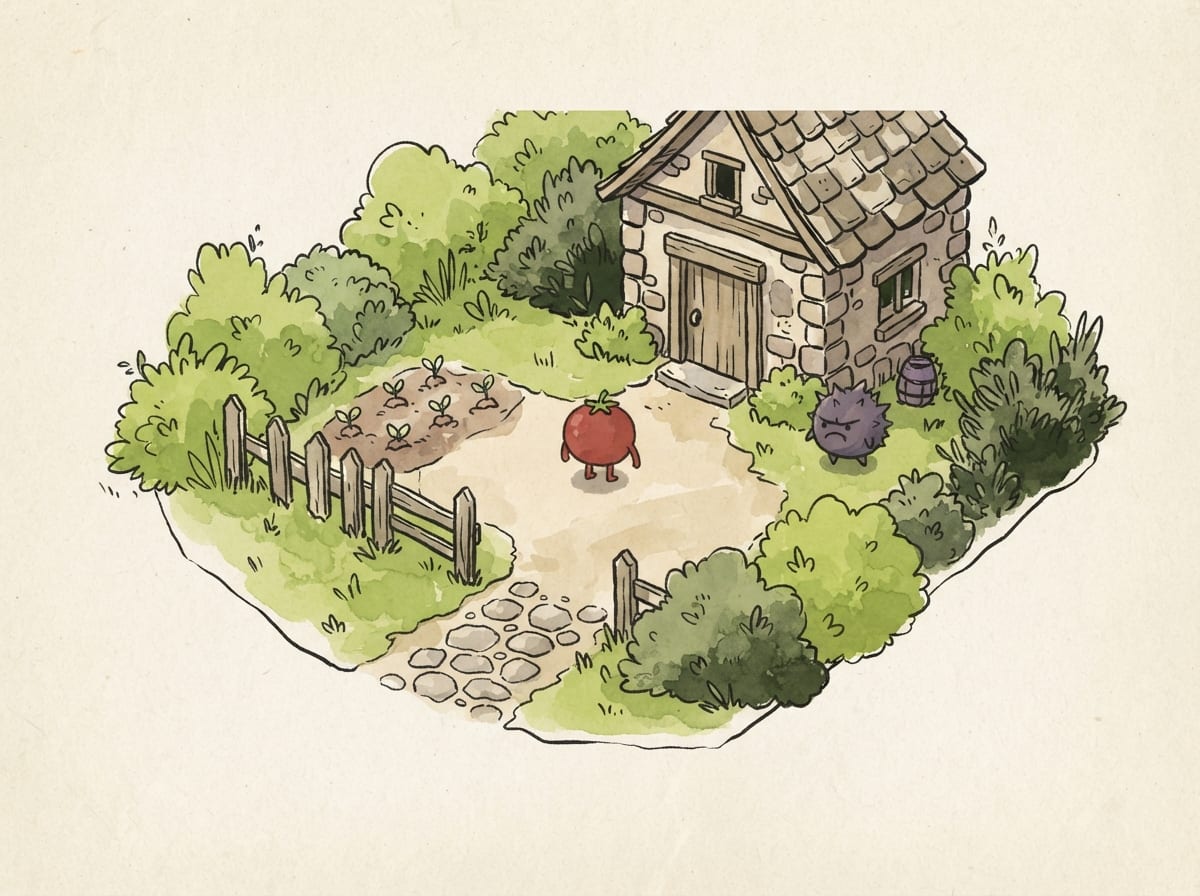 Hand-drawn