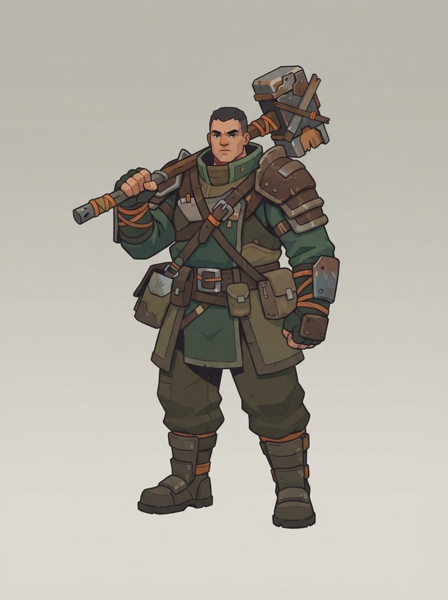 A strong hero