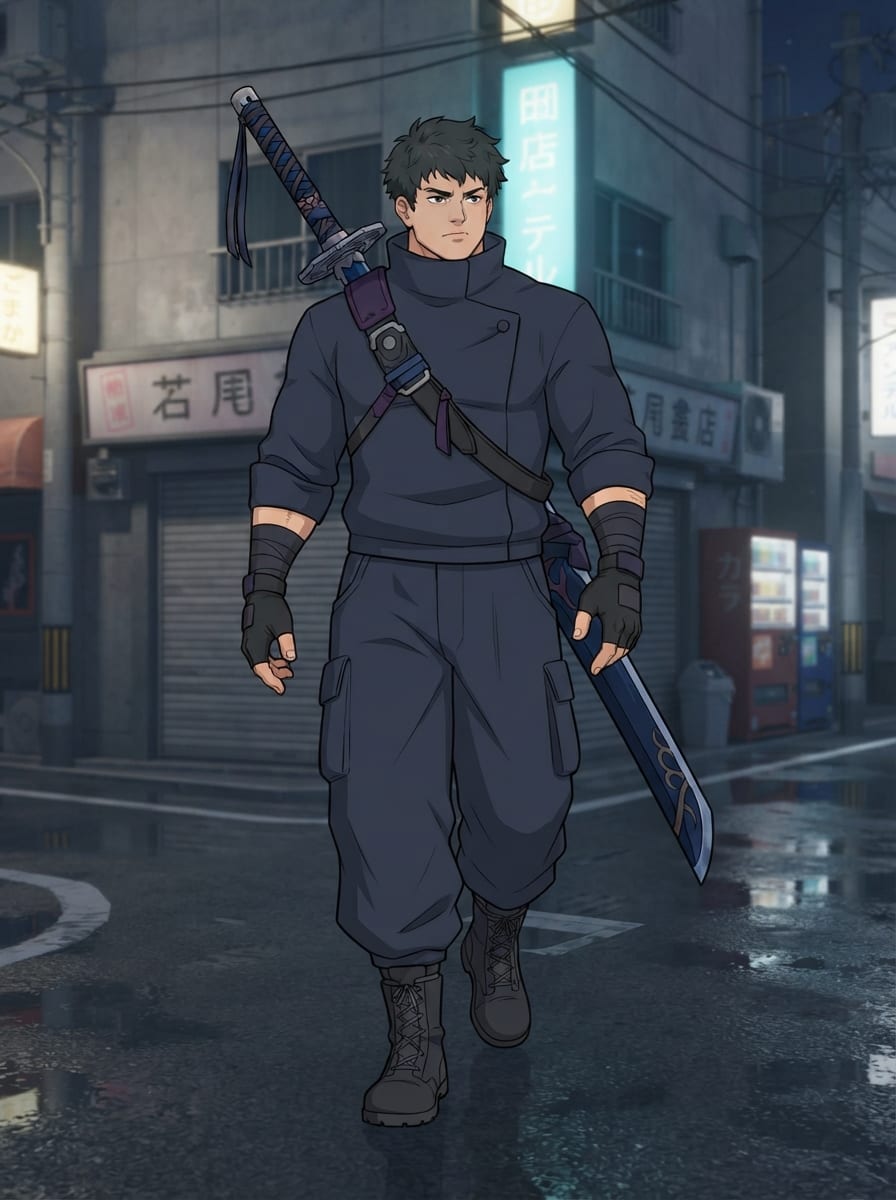 A strong hero