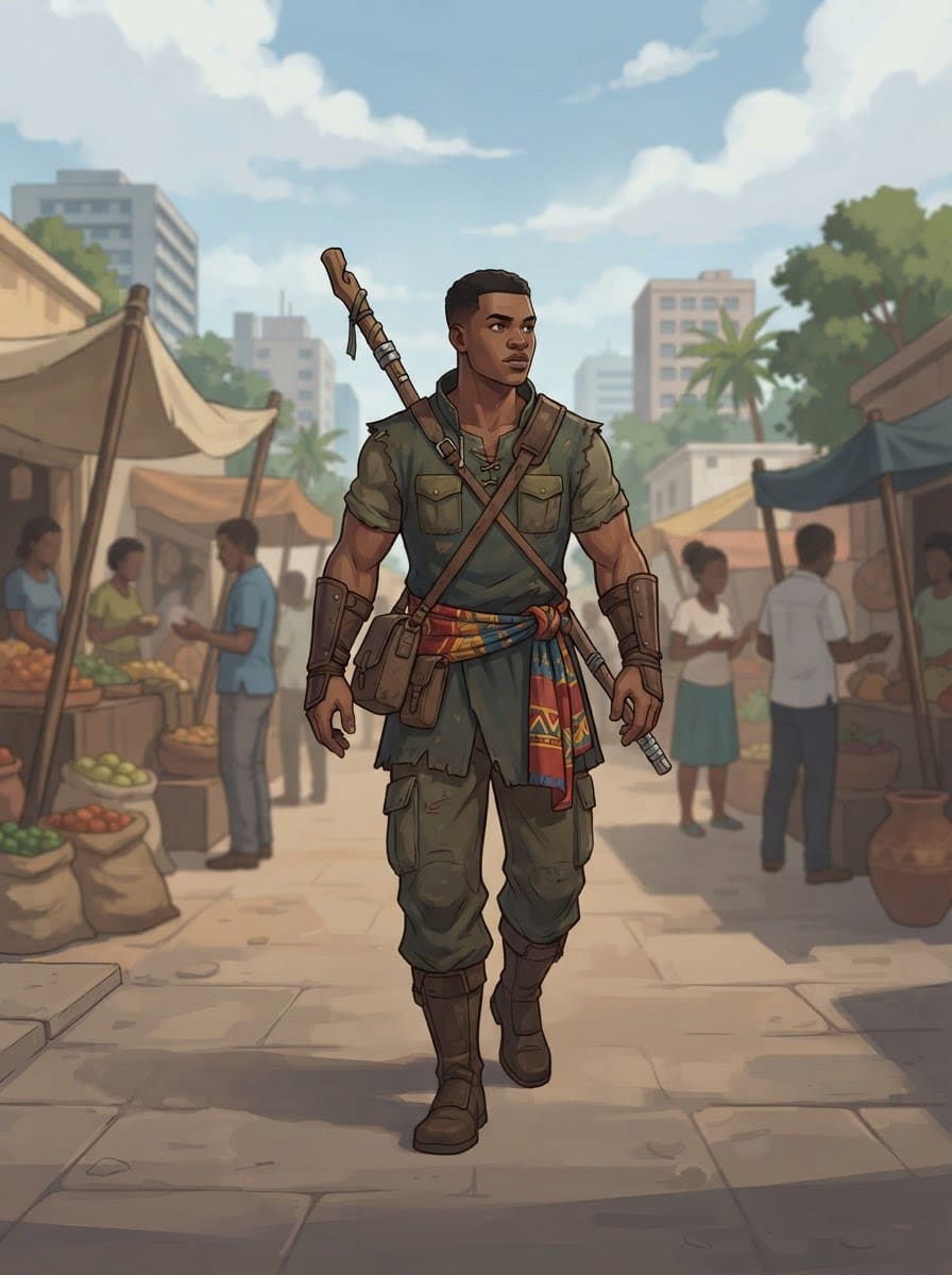 A strong hero