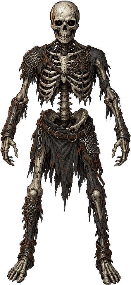 Skeleton Enemy Sprite HD