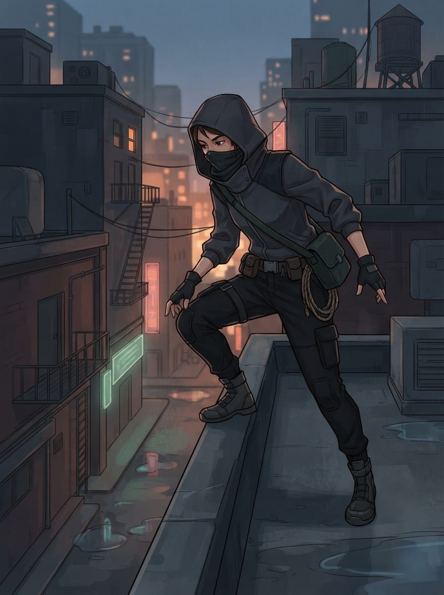 A sneaky hero