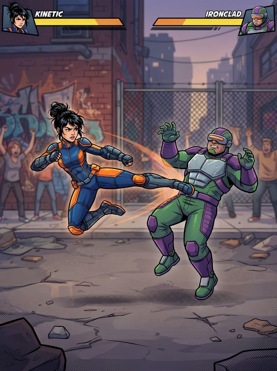 A brave hero
