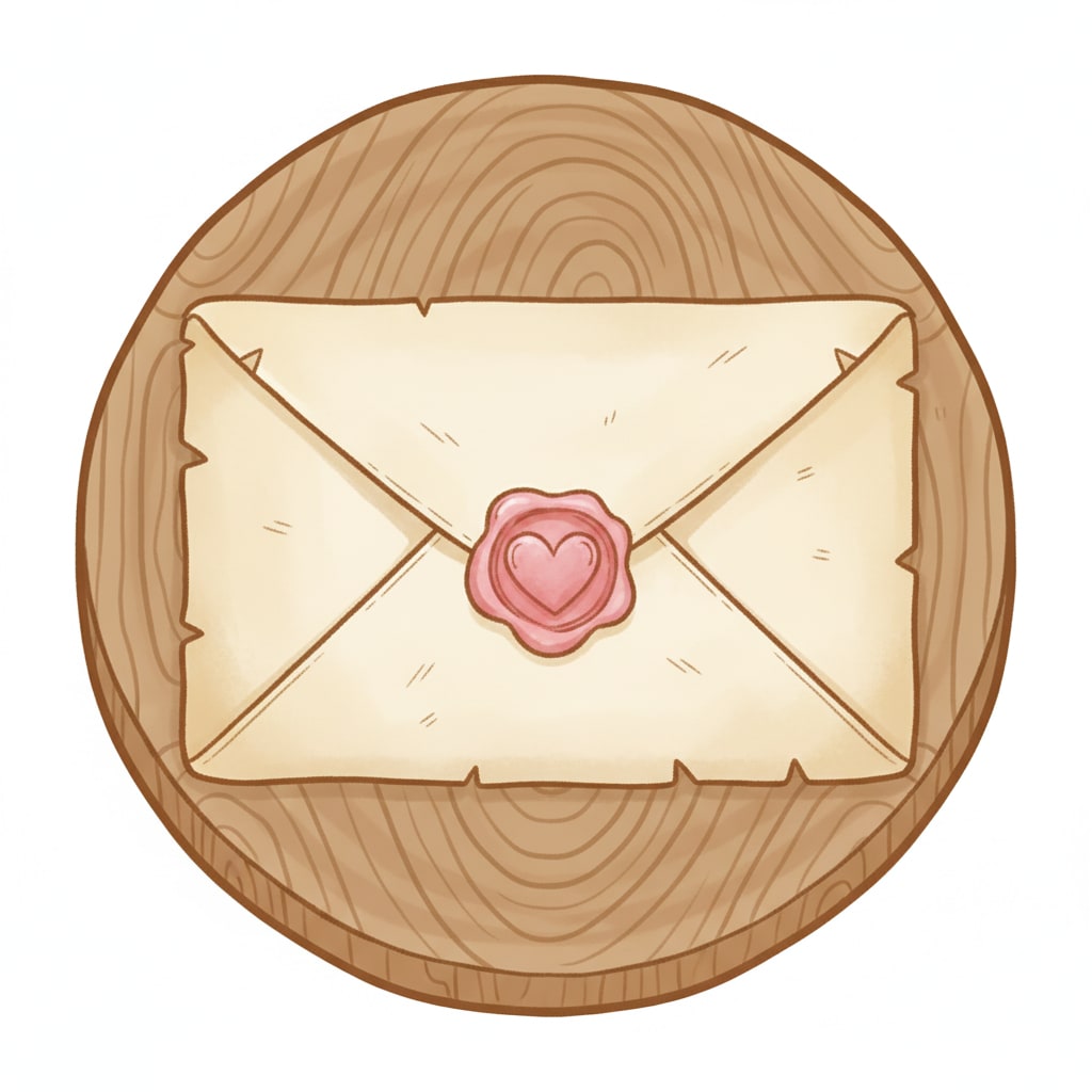 Image: Single isolated game UI icon: Community postal med