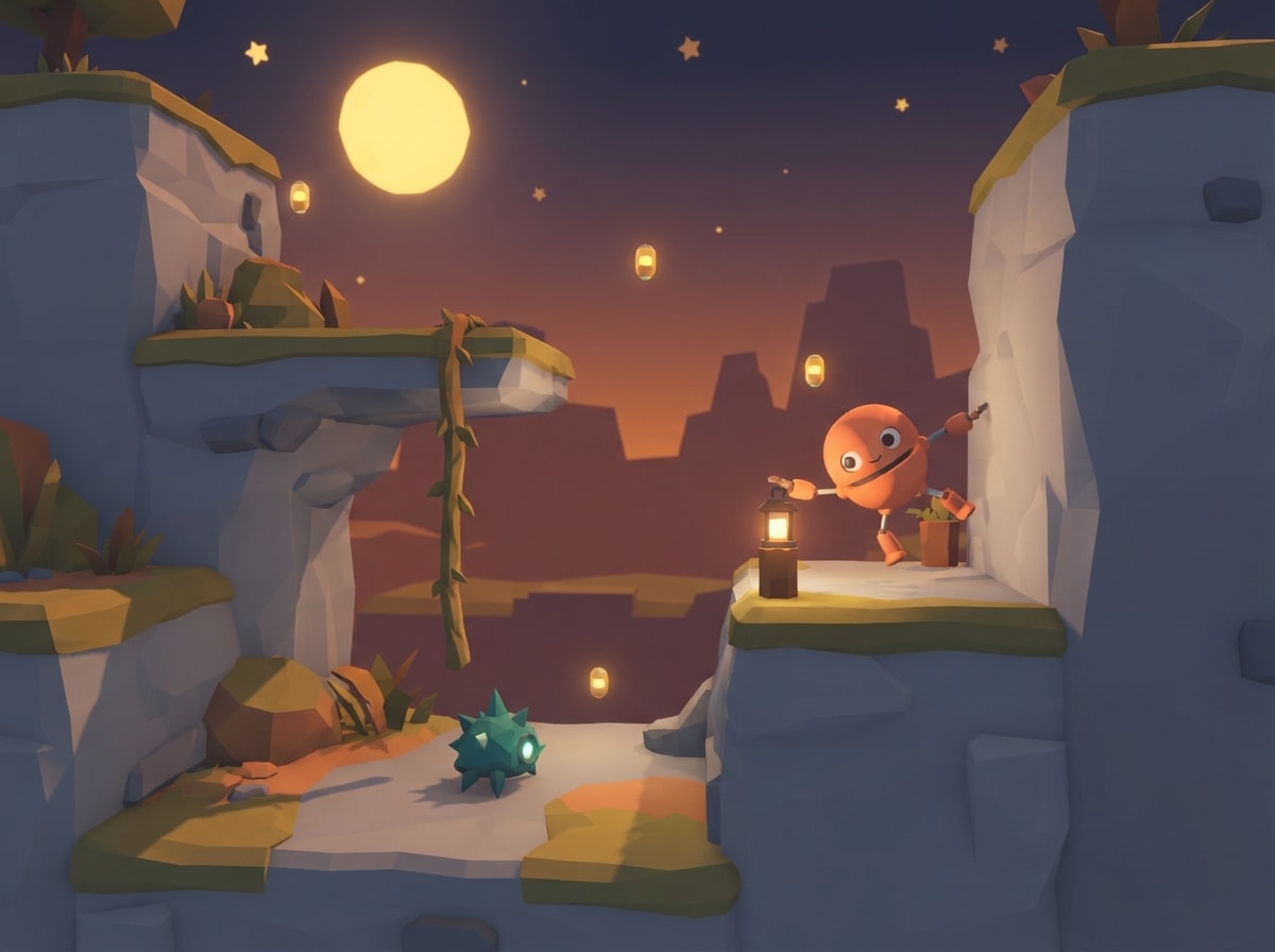 Chunky low-poly