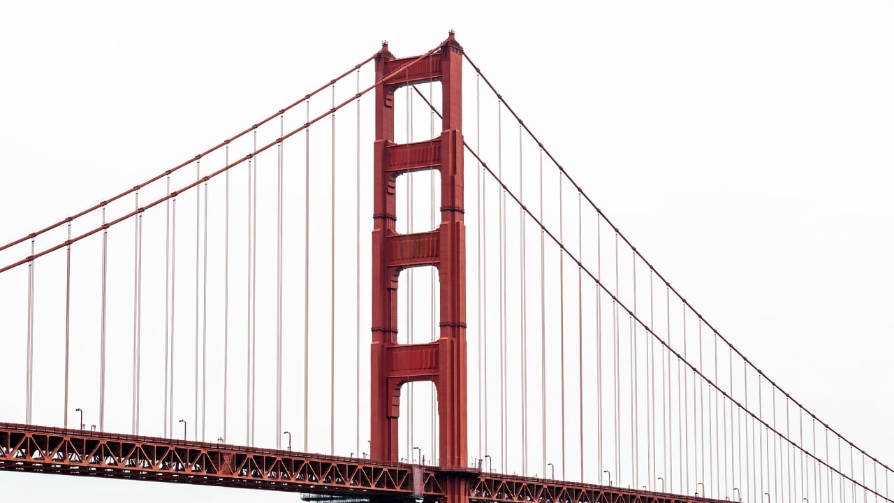 Golden Gate Bridge Tower Deck