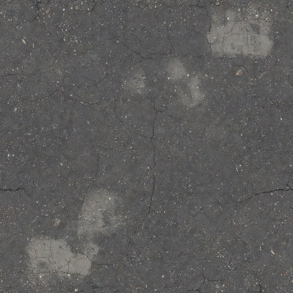 Photoreal Asphalt Road Texture