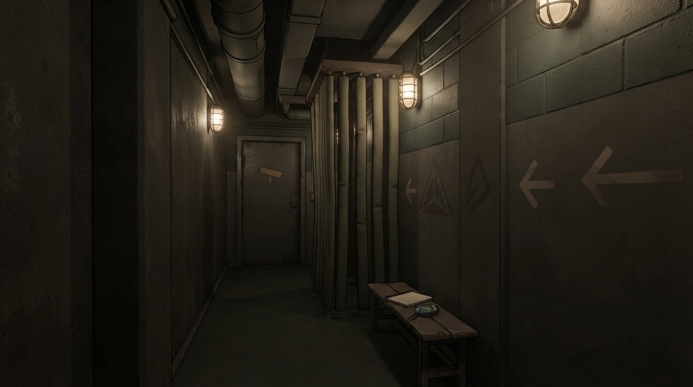 Tight dark halls