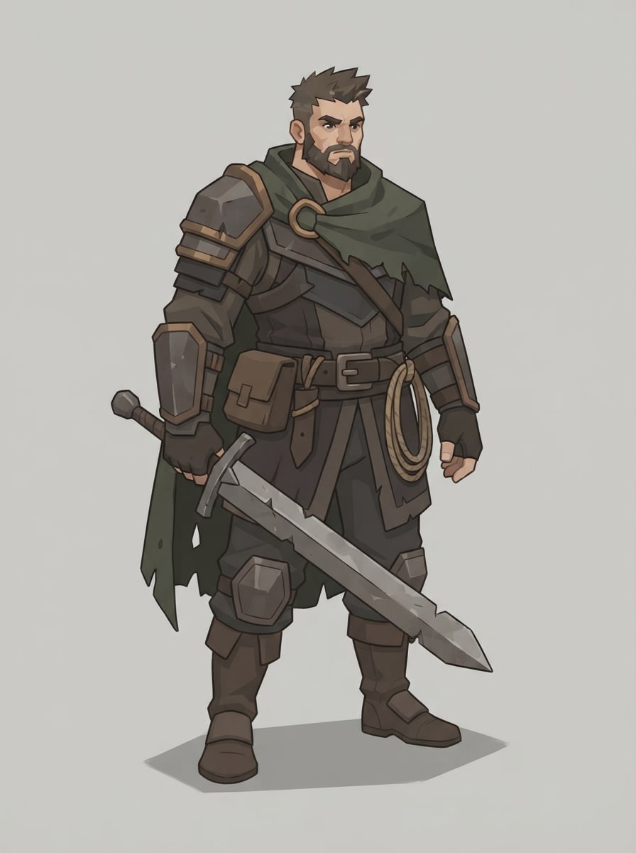 A strong hero