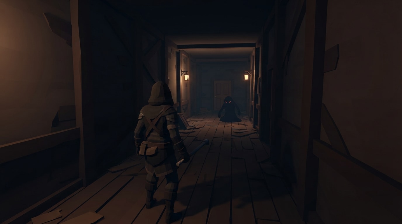 Tight dark halls