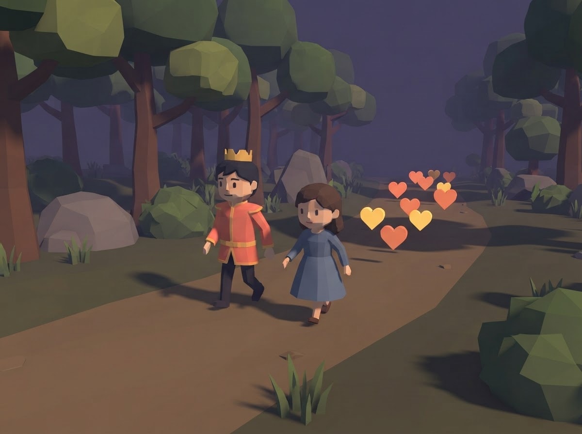 Chunky low-poly