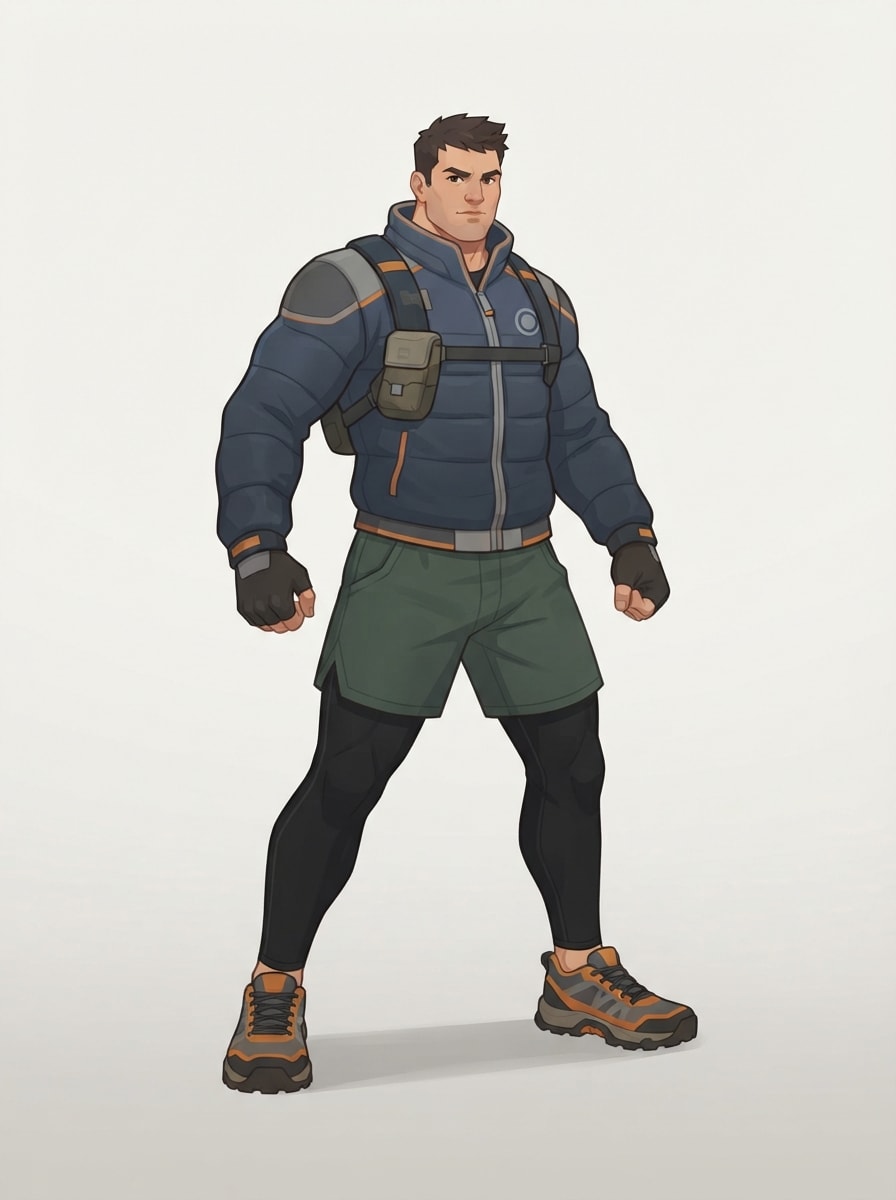 A strong hero