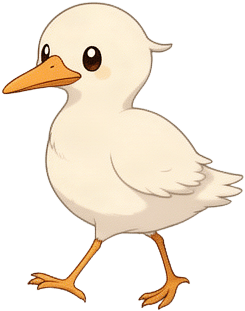 Standing Bird Character