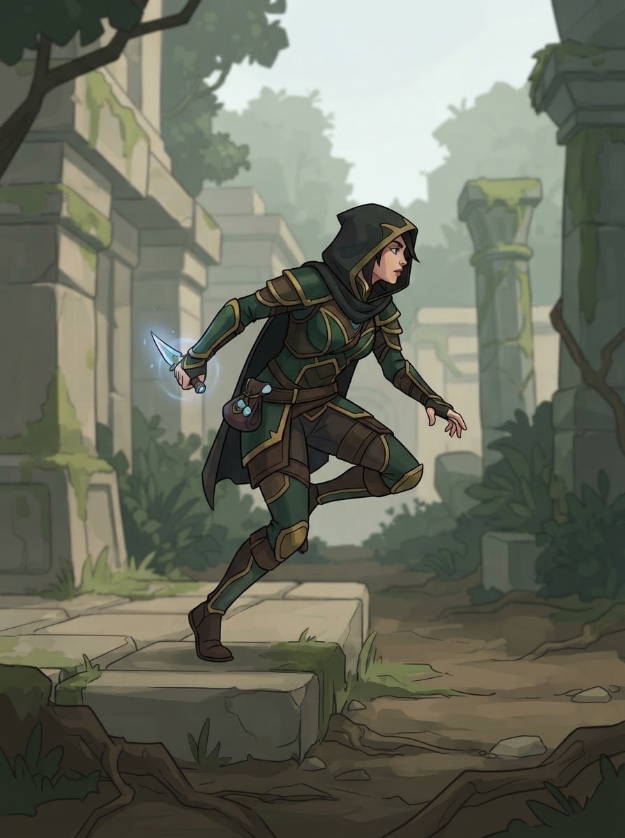 A sneaky hero