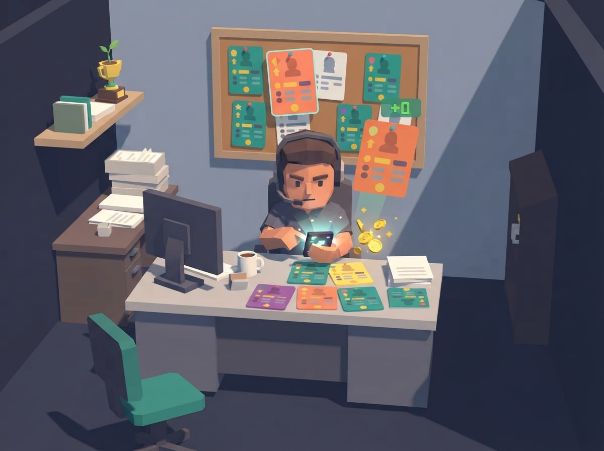 Chunky low-poly