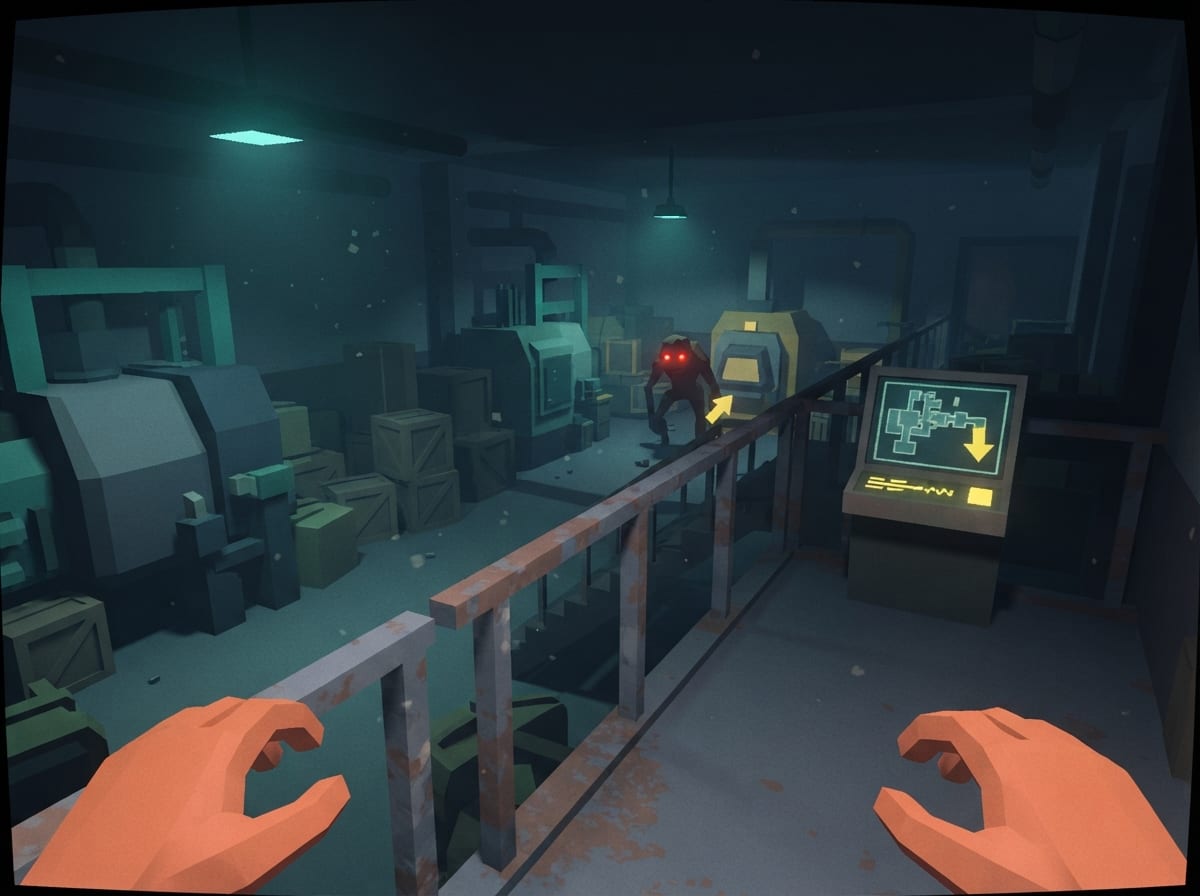 Chunky low-poly