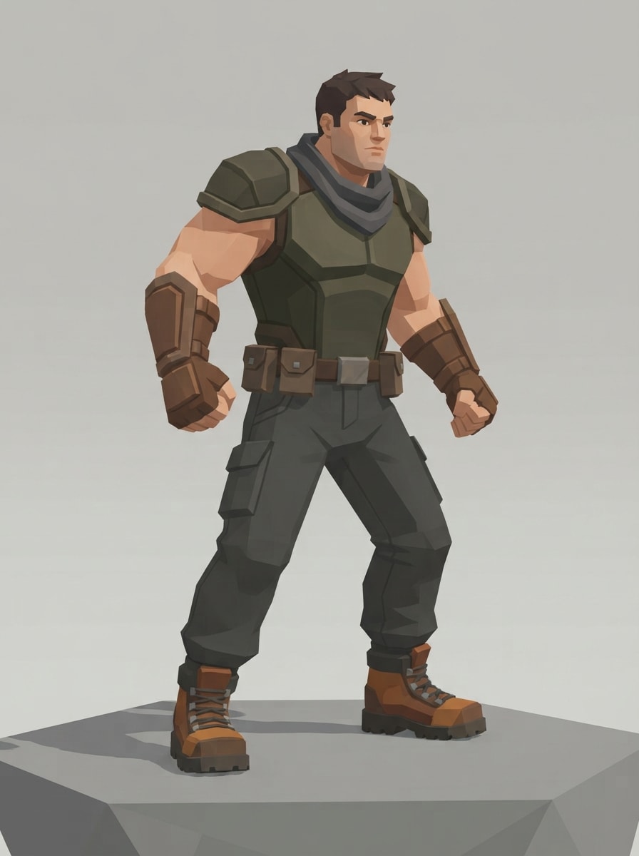 A strong hero