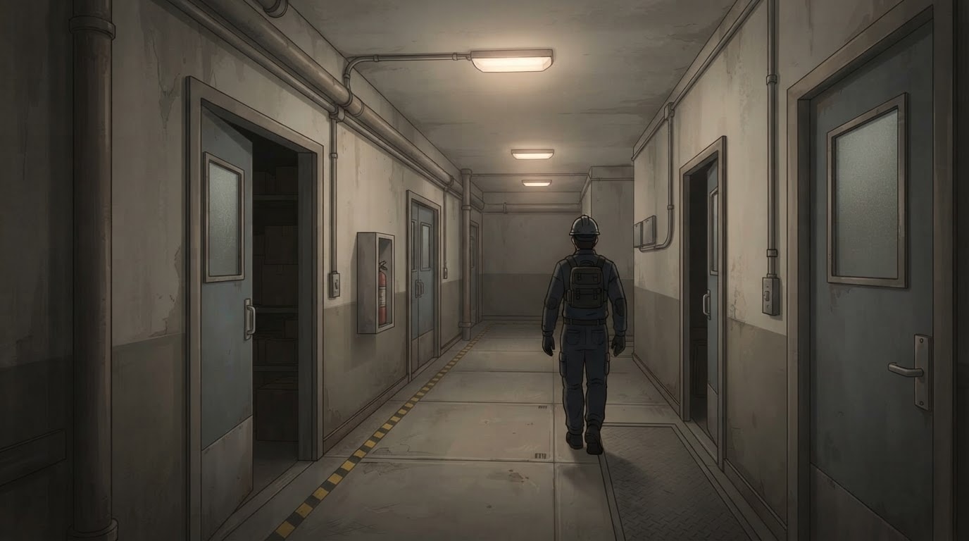 Tight dark halls