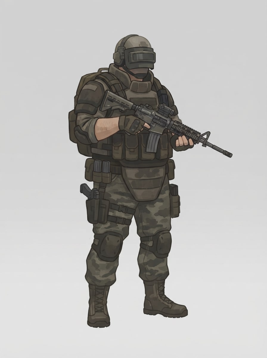 A strong hero