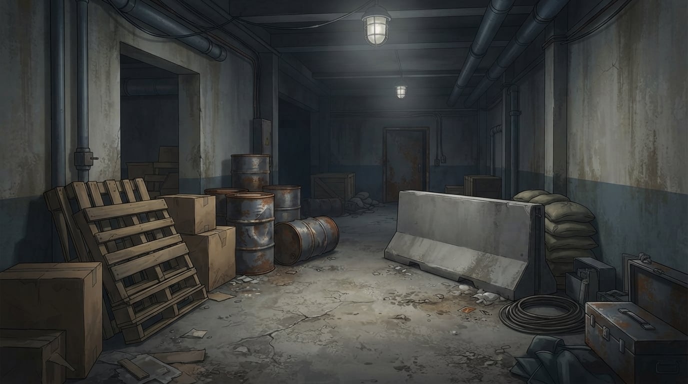 Tight dark halls