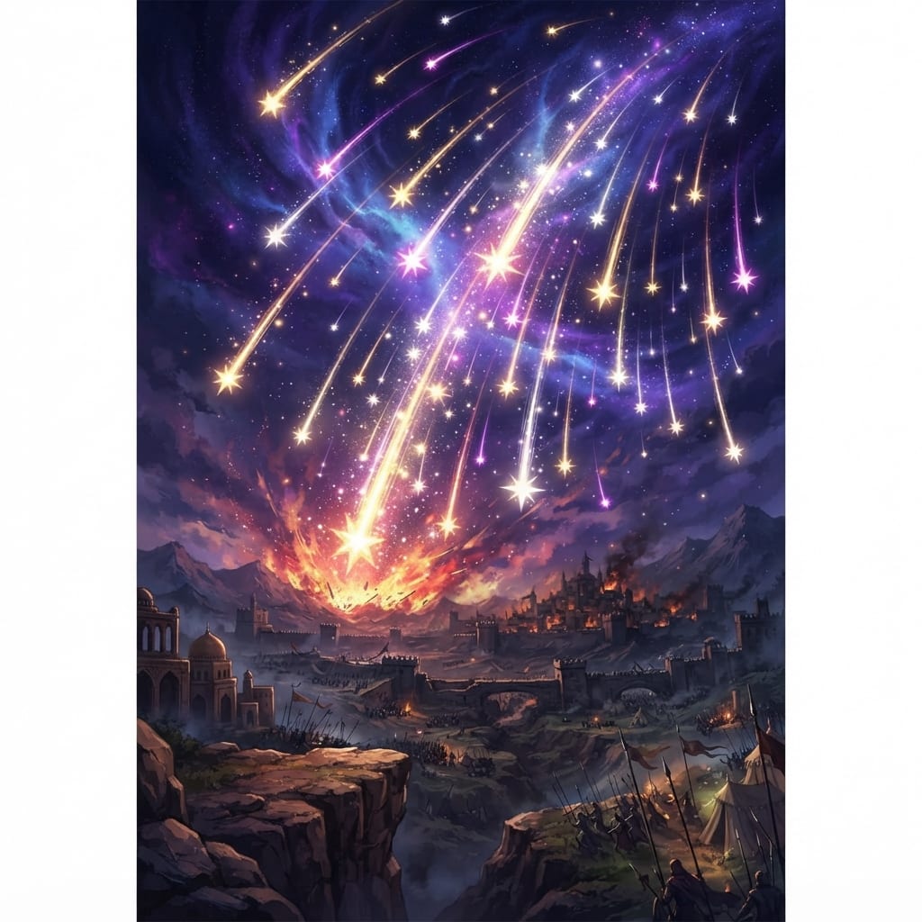Image: Trading card game illustration for an original Ara