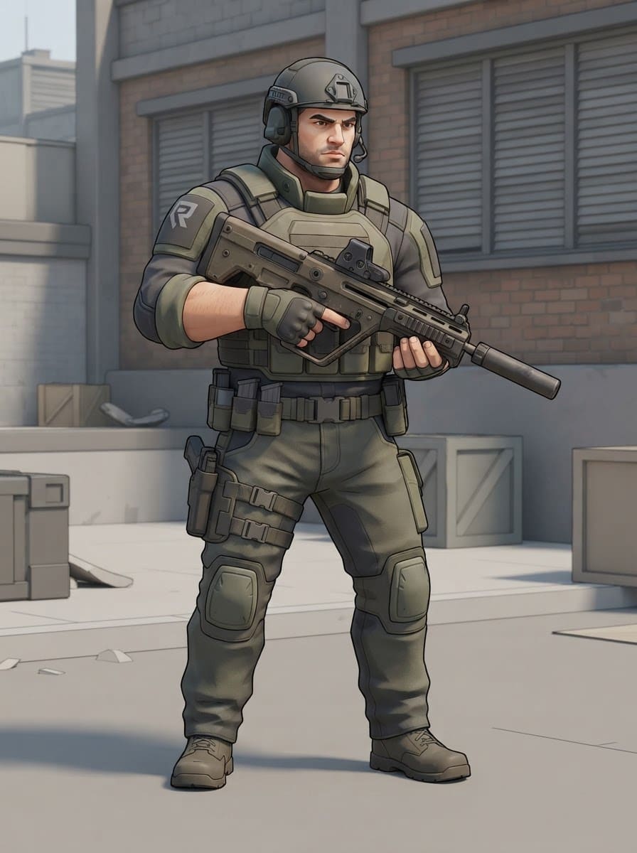 A strong hero