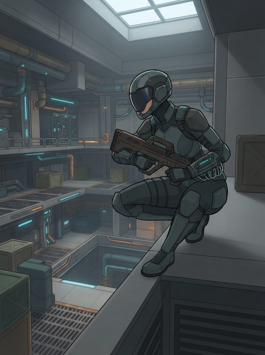 A sneaky hero
