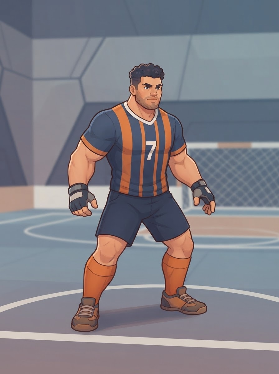 A strong hero