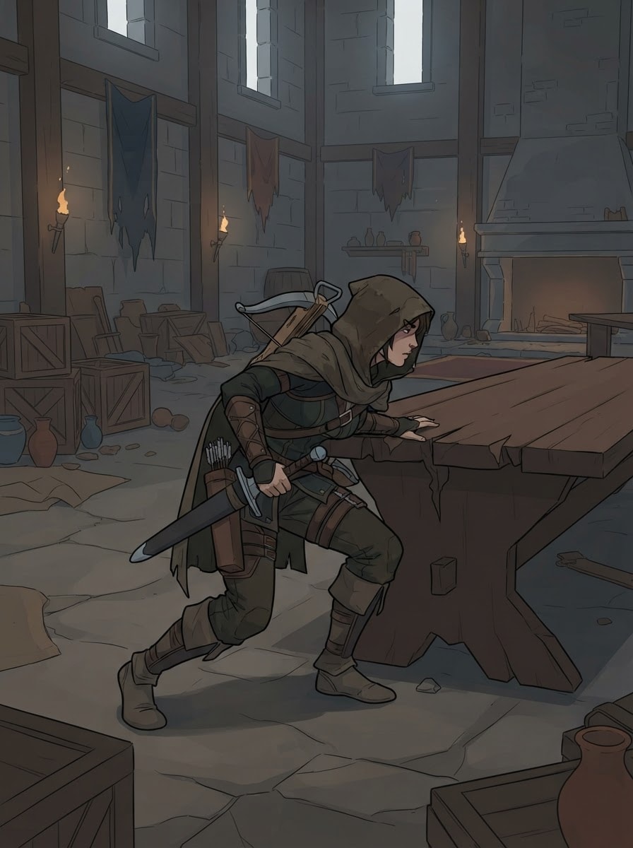 A sneaky hero