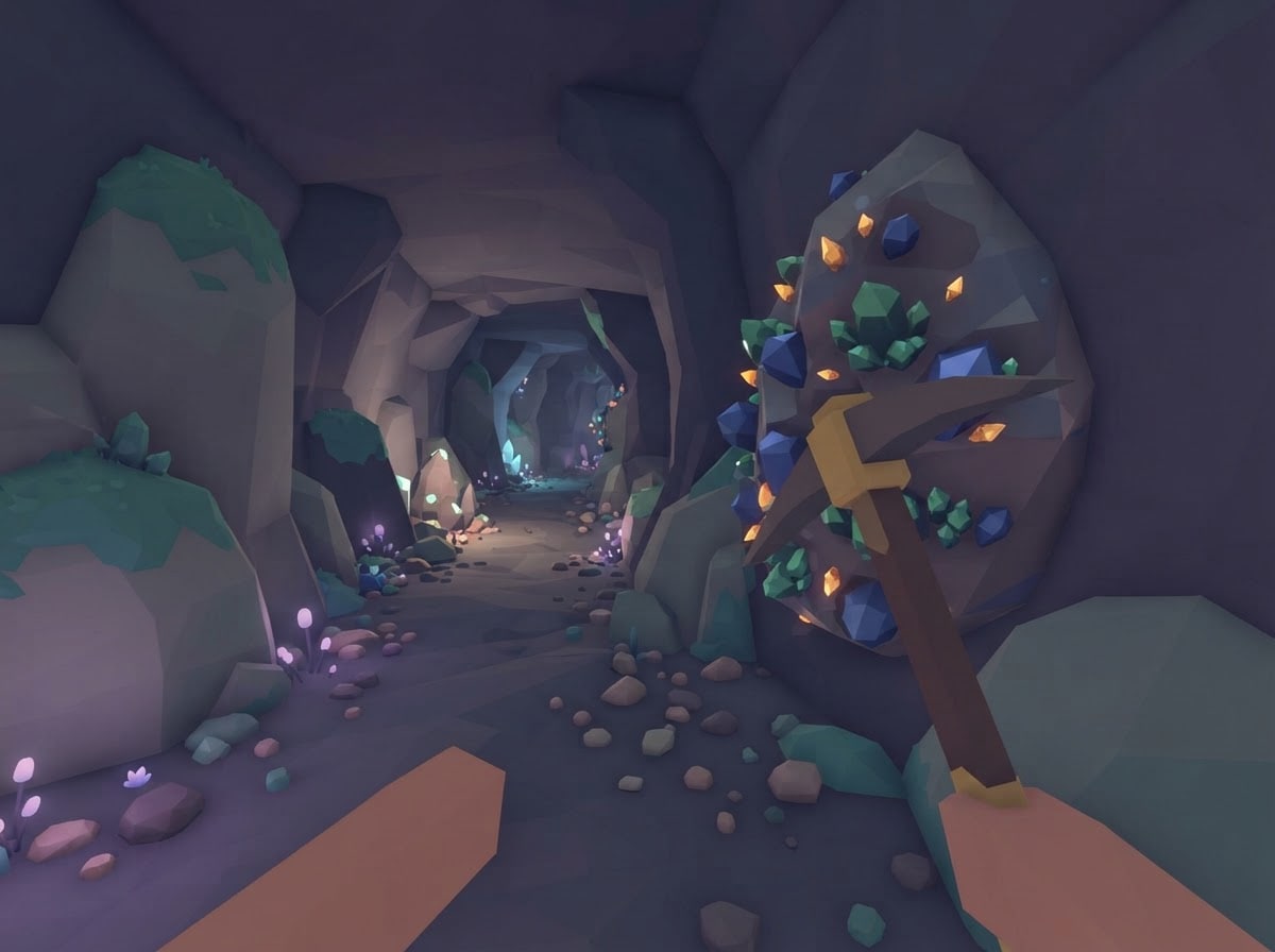 Chunky low-poly