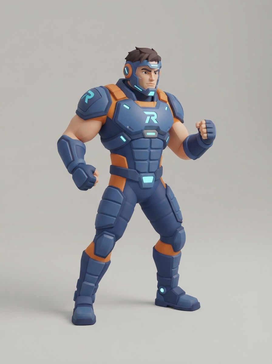 A strong hero