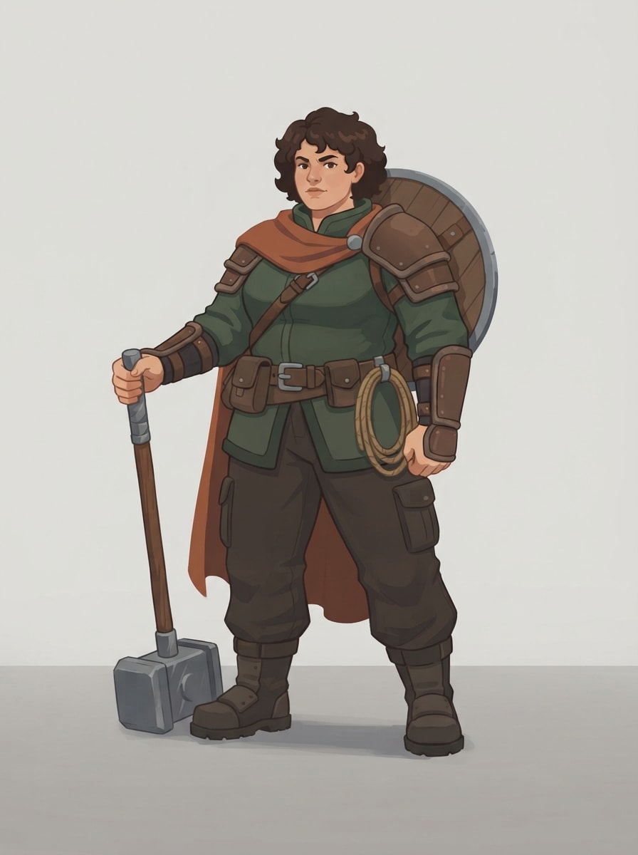 A strong hero