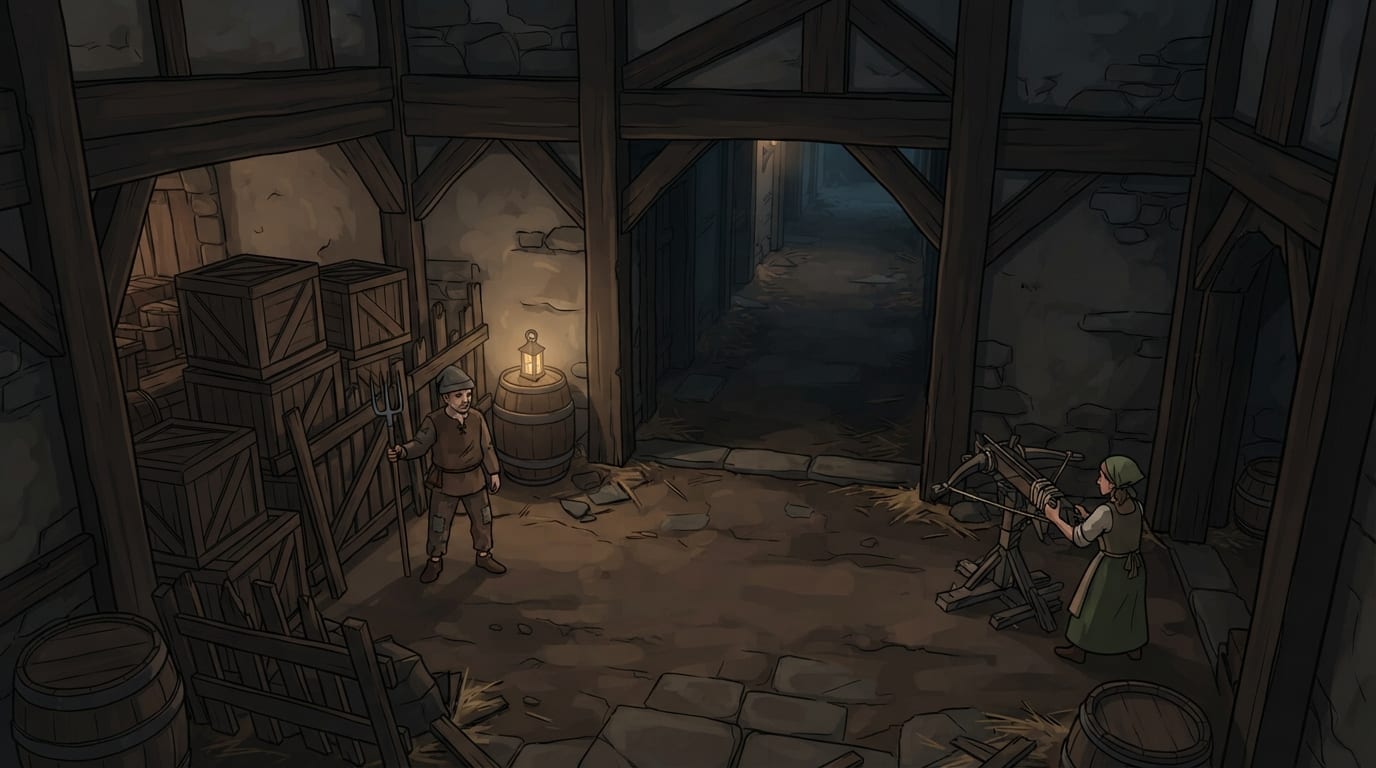 Tight dark halls
