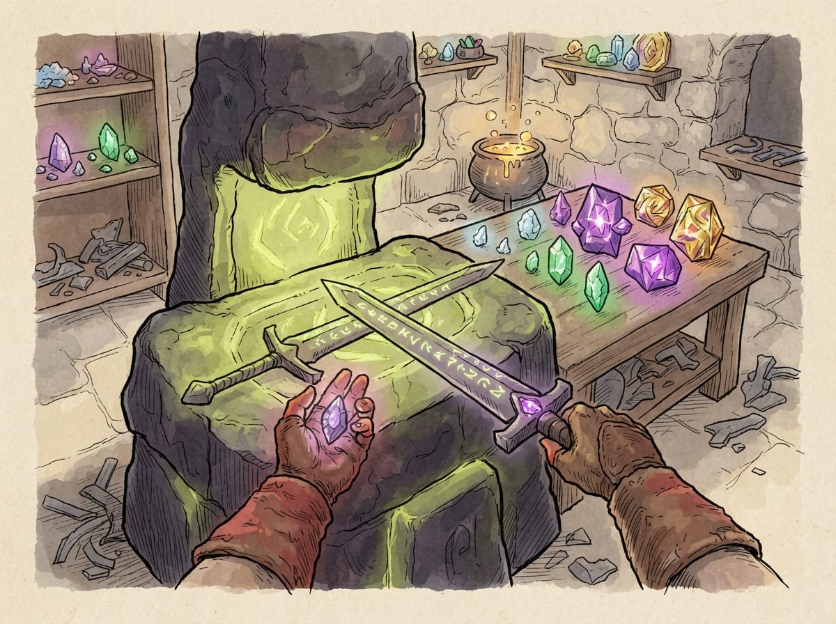 Hand-drawn