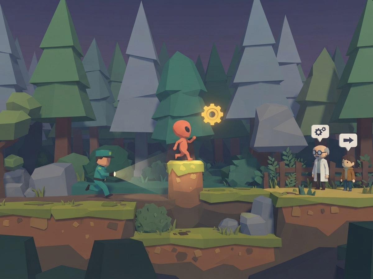 Chunky low-poly