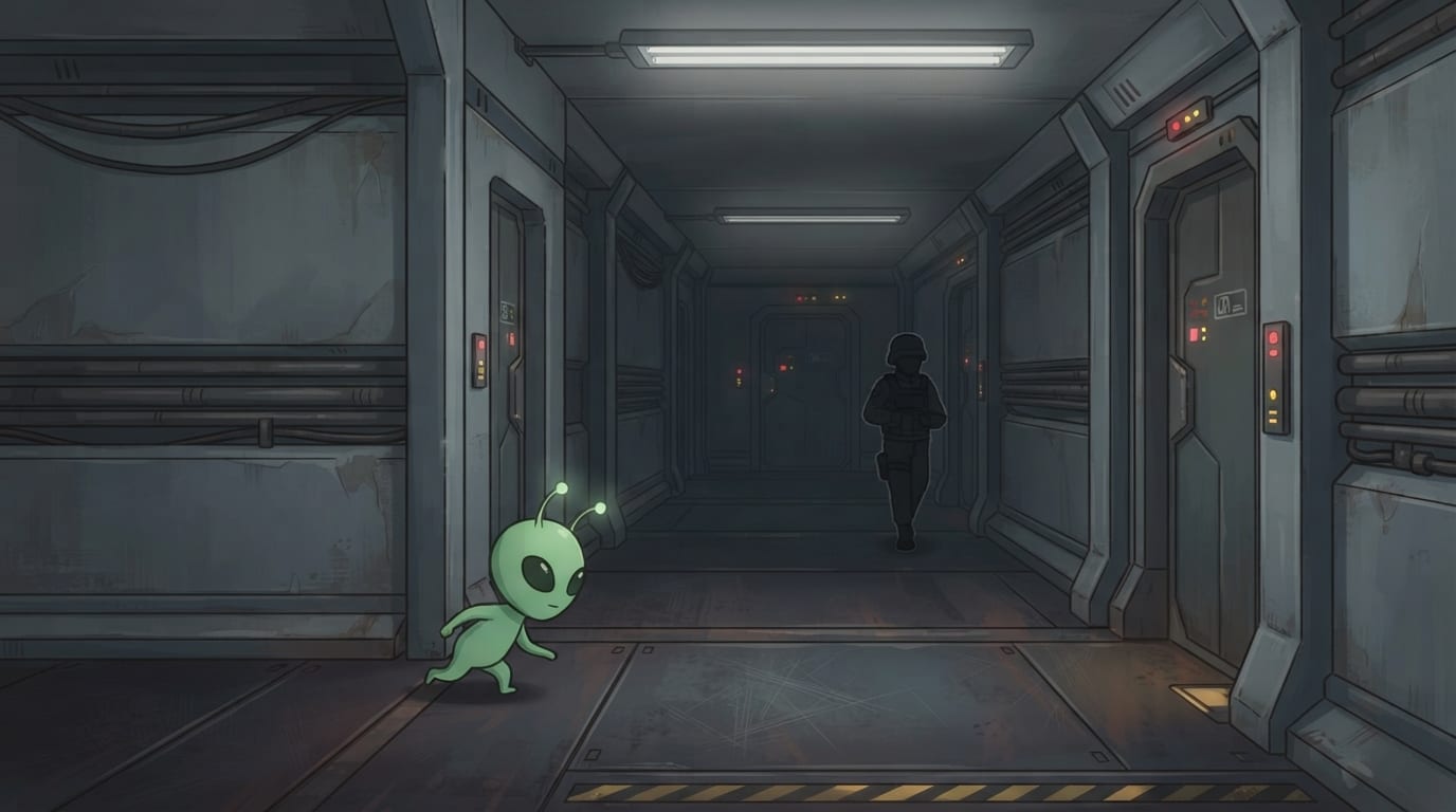 Tight dark halls