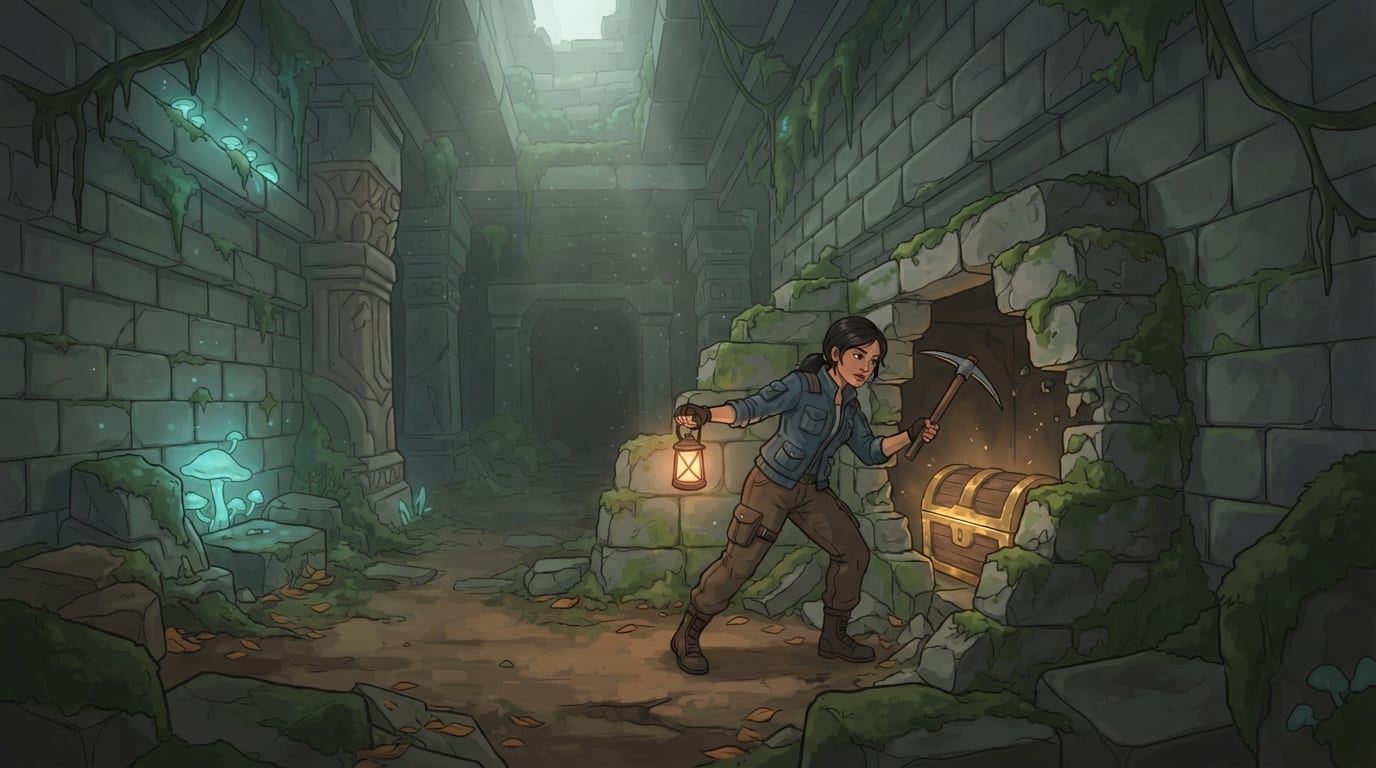 Explore and find secrets
