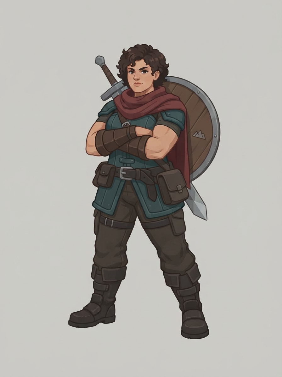 A strong hero