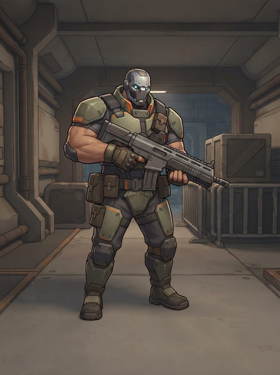 A strong hero