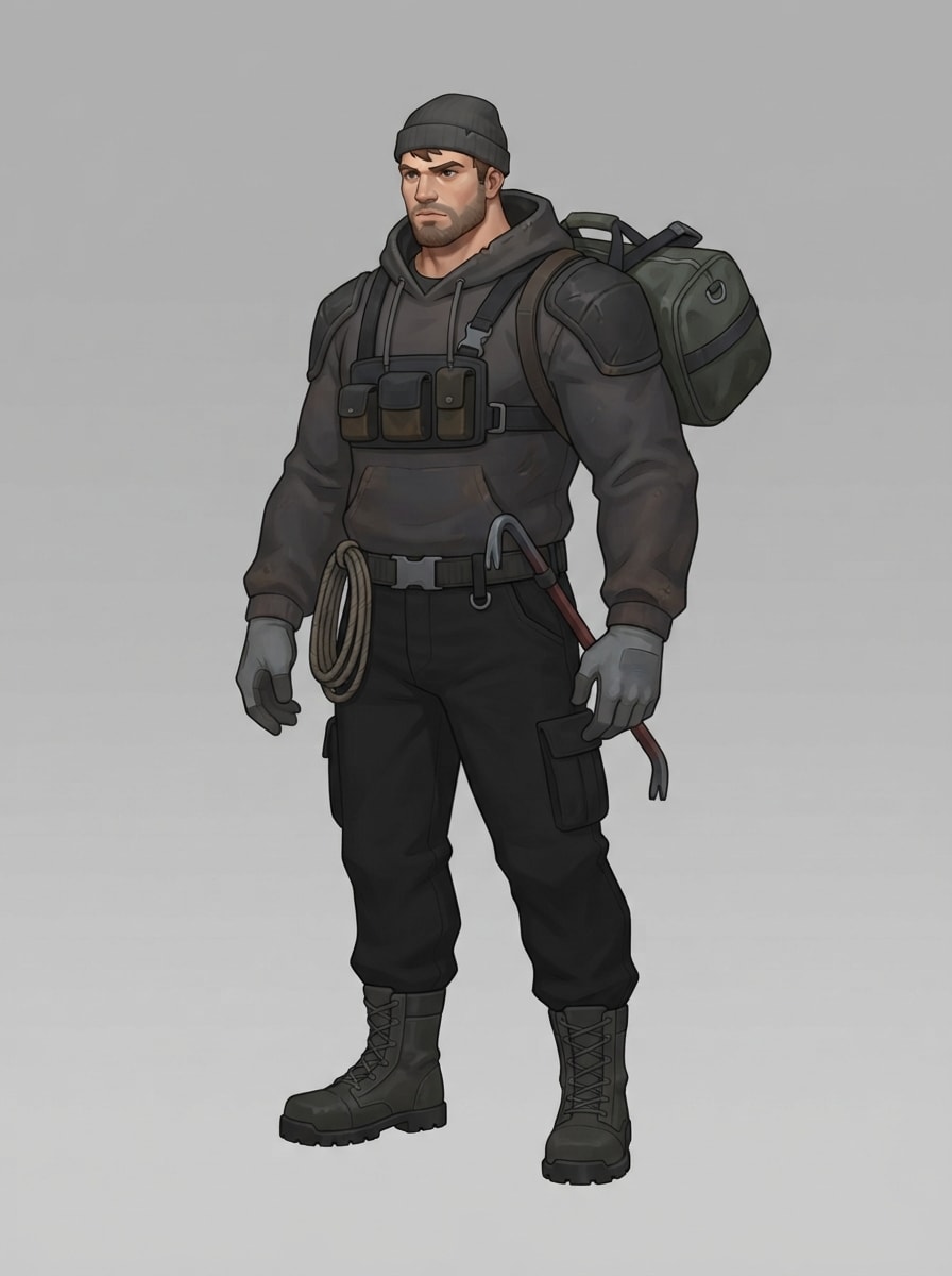 A strong hero