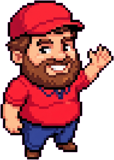 Image: 16-bit retro pixel art game sprite, single chibi c