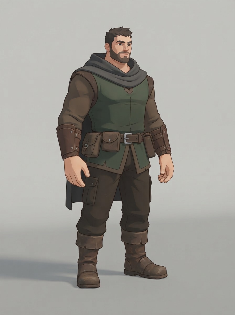 A strong hero