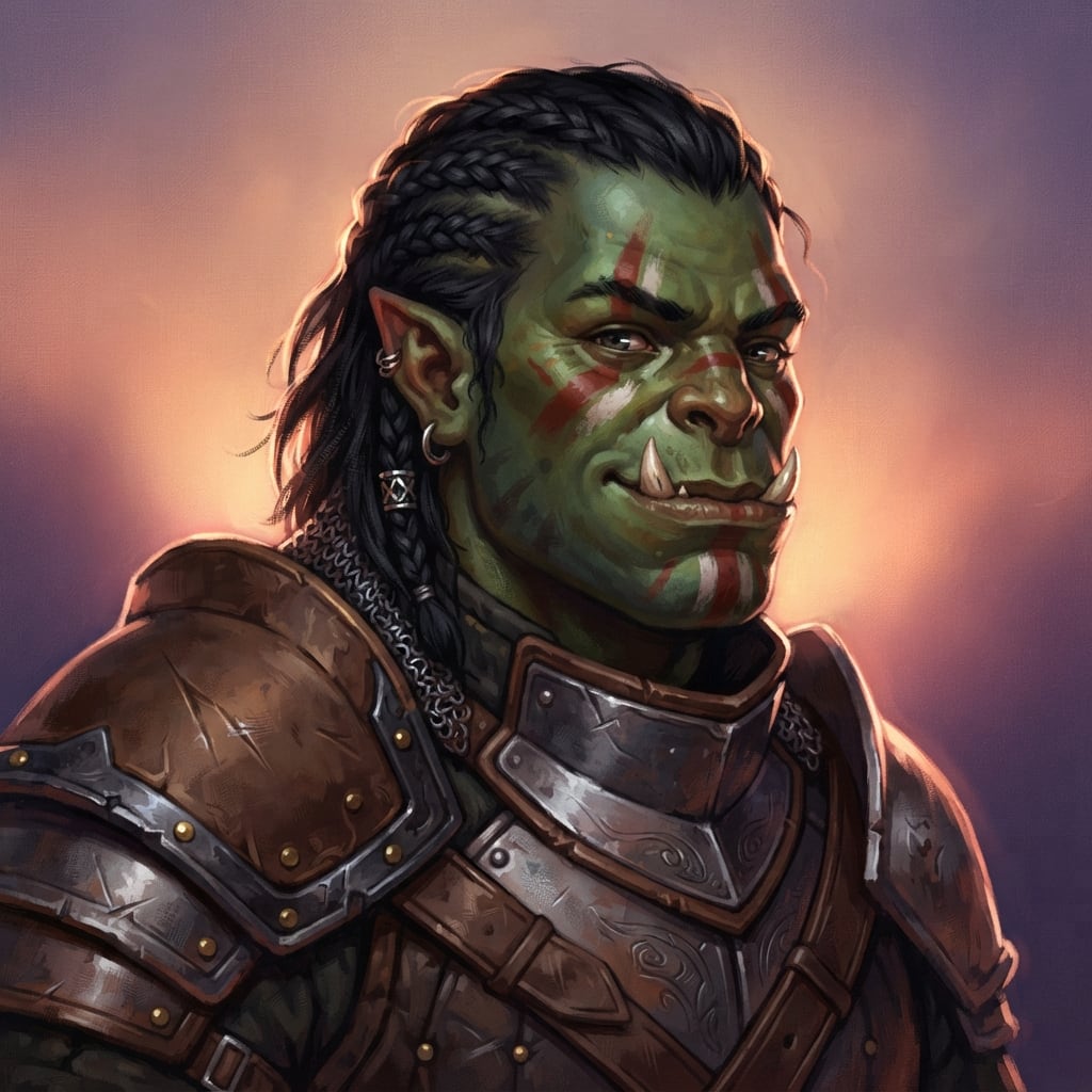 Orc portrait