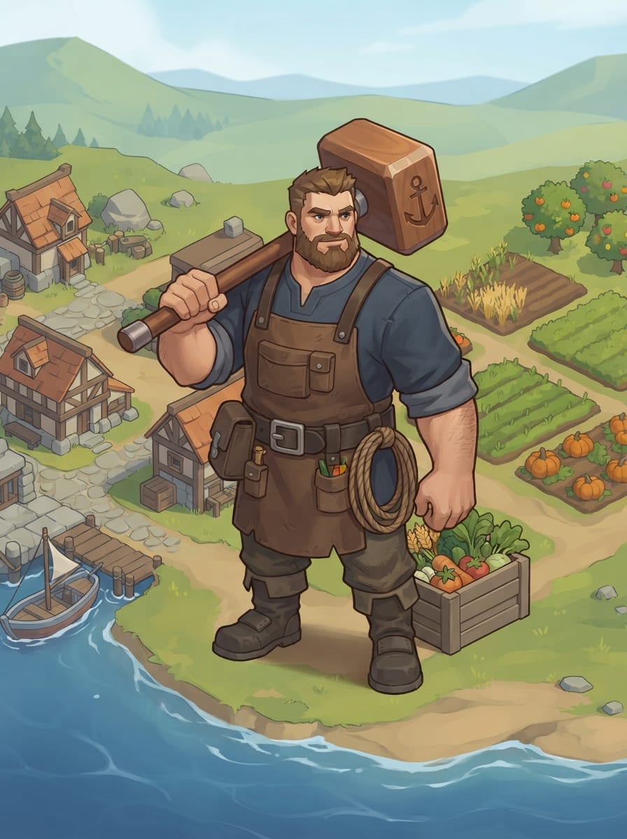 A strong hero