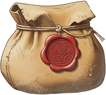 Rahhal Prop — Sealed Leather Pouch
