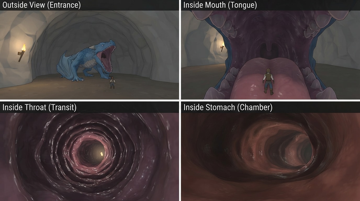 Tight dark halls