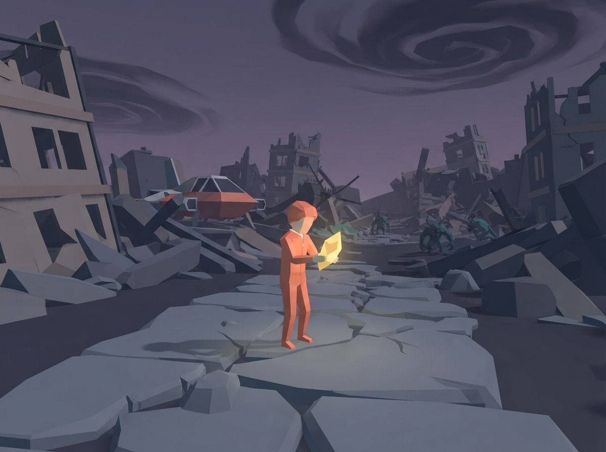 Chunky low-poly