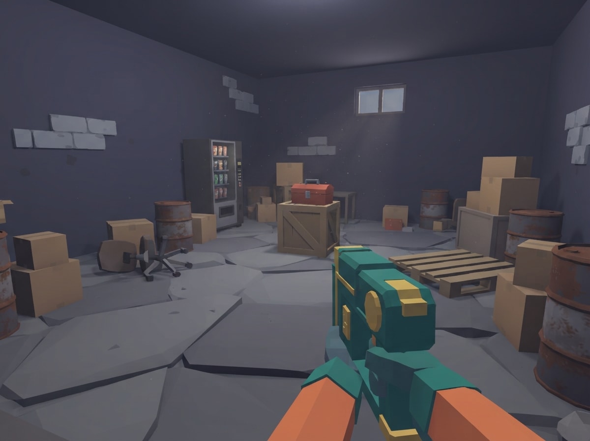 Chunky low-poly