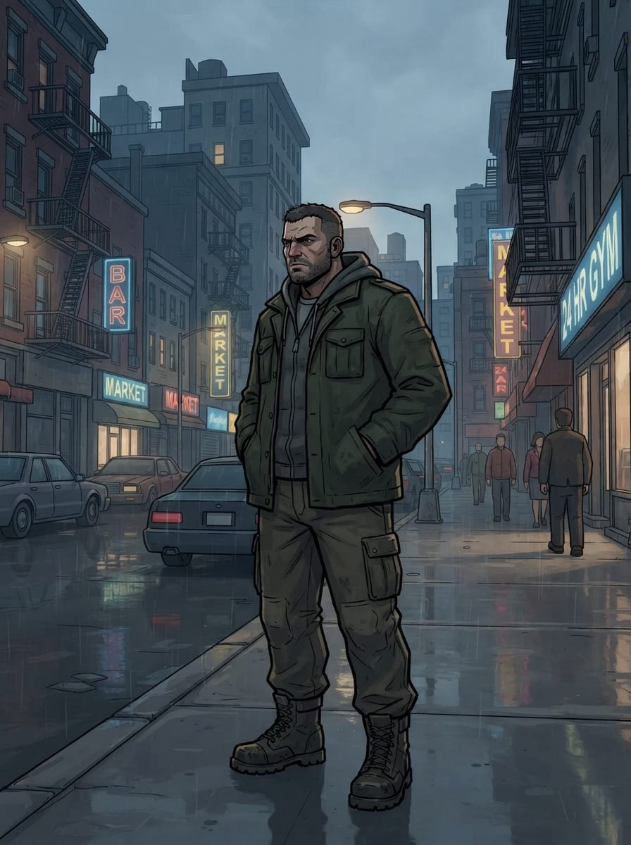 A strong hero