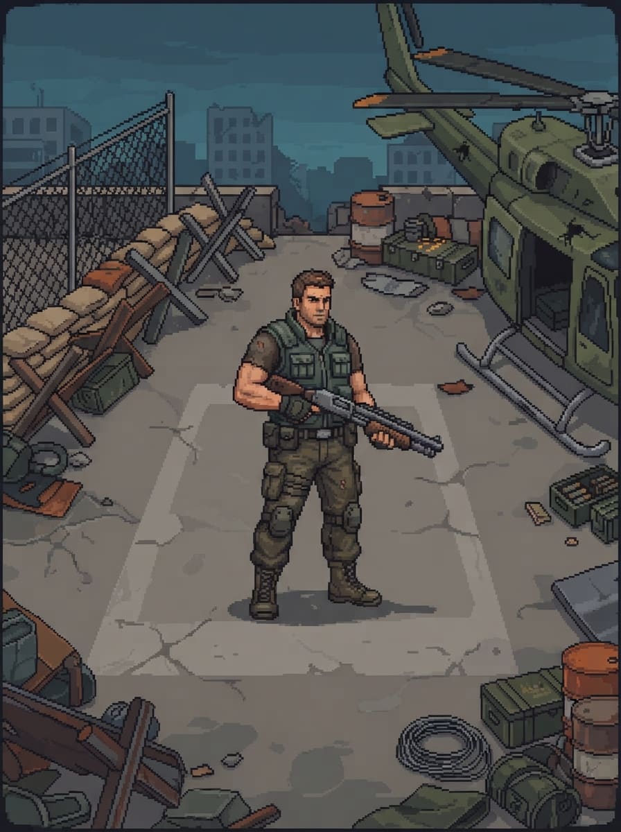 A strong hero